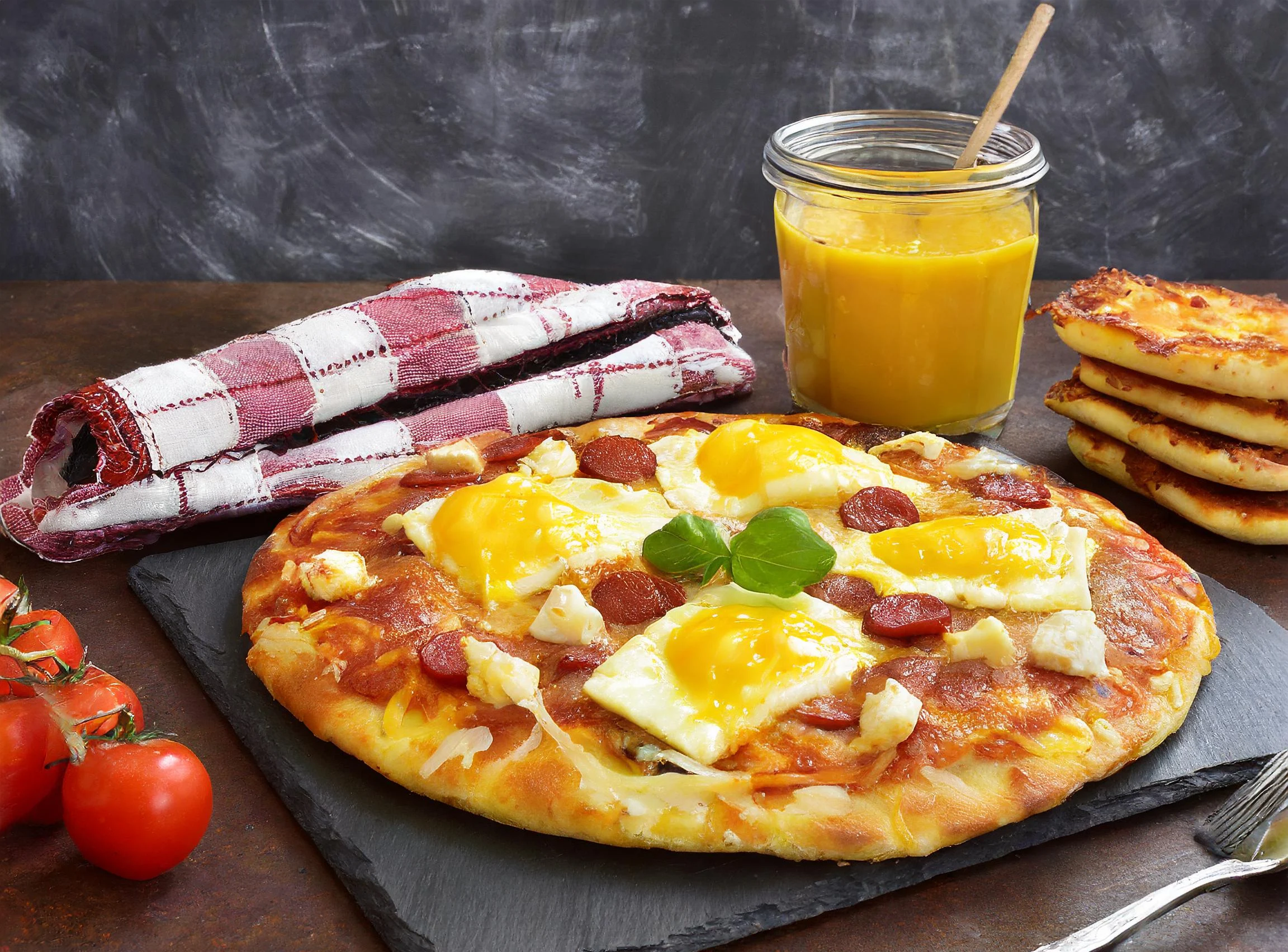 breakfast pizza for schools